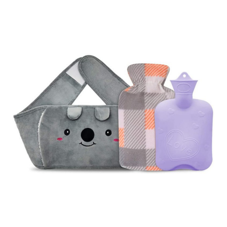 Plush Refillable Hot Water Bottle Belt - Image 2