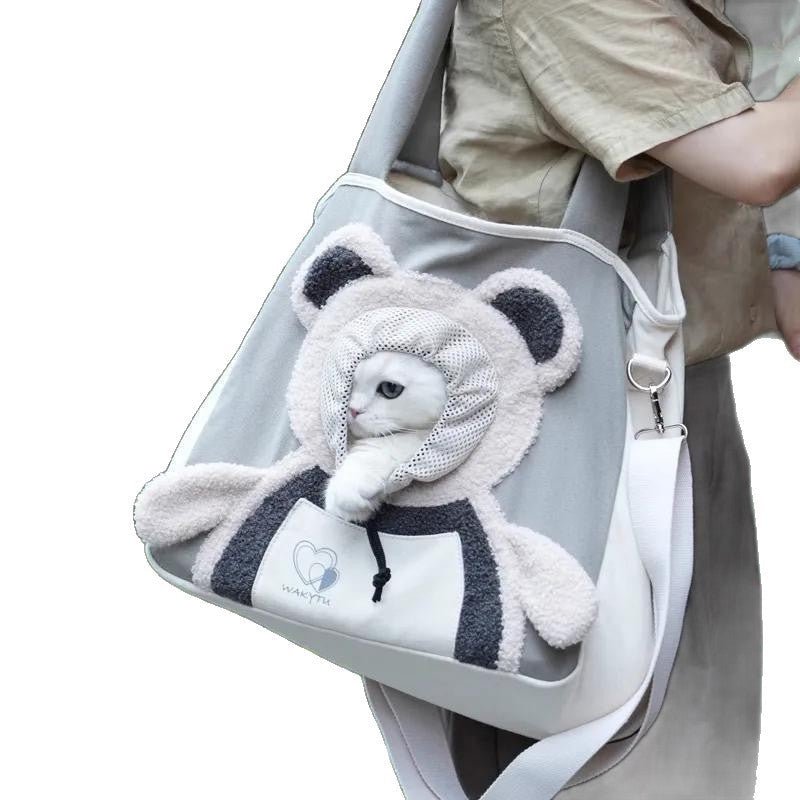 PROMOTION - Cute Bear Pet Carrier Bag With Head-Out Design - Image 2