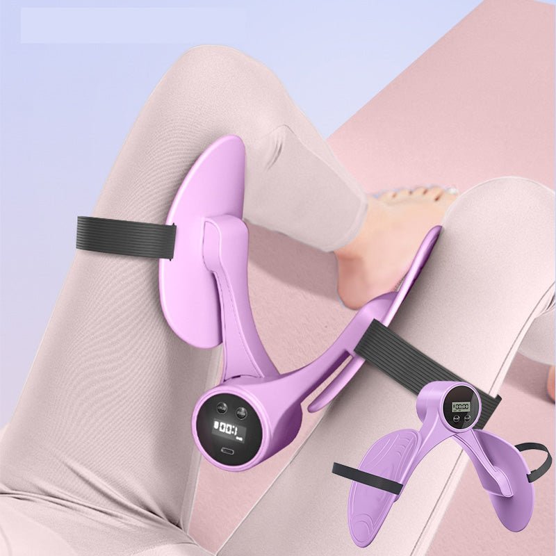 Digital Counting Pelvic Floor Exerciser with Elastic Straps