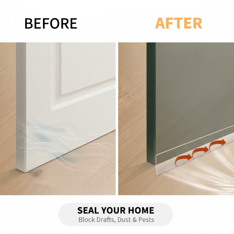 Wind-Proof & Warmth-Boosting Self-Adhesive Weather Stripping for Doors & Windows - Insulate & Protect - Image 2