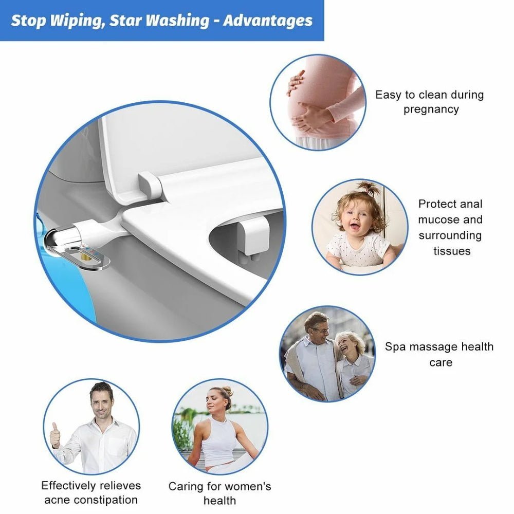Hygiene Upgrade | Dual Nozzle Bidet Washer | Self-Cleaning & Easy Install - Image 2
