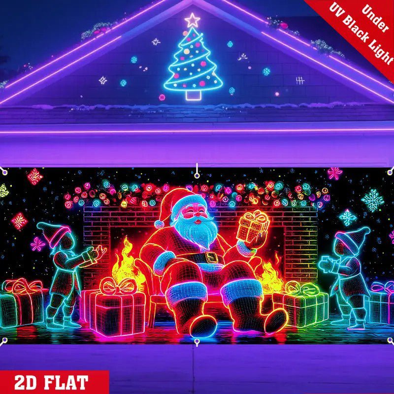 Black Friday SALE Christmas Garage Door Cover Banner