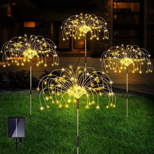 WATERPROOF SOLAR GARDEN LIGHT - 7 Colors & Automatic Dusk Sensor, Creates a Magical Atmosphere in the Garden