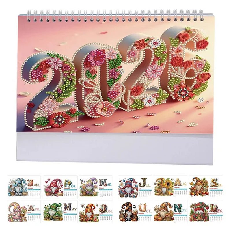 Standing Desk Calendar DIY Diamond Art Painting - Image 3