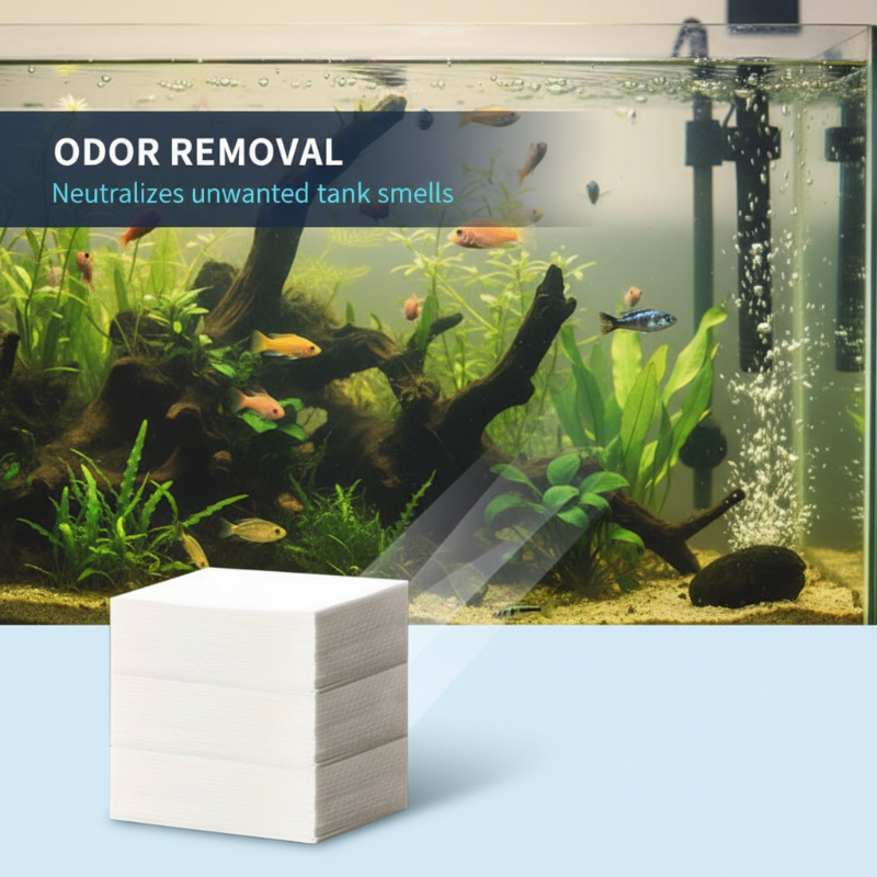 AQUARIUM CLARIFYING SHEETS - Crystal Clear Water in 24 Hours, Removes Odors and Impurities, Safe for All Fish and Plants - Image 3