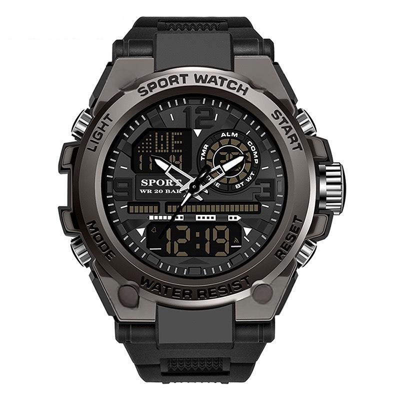 Men's Waterproof Sports Watch with Luminous Display - Image 2
