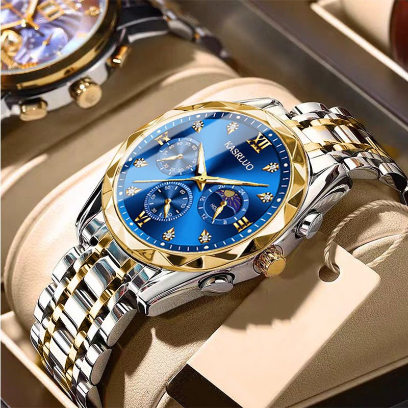 Men's Waterproof Quartz Watch - Stylish & Durable, Perfect for Daily Wear and Outdoor Activities - Image 3
