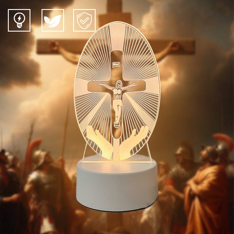 Jesus 3D Night Lamp & Religious Gifts - Image 2