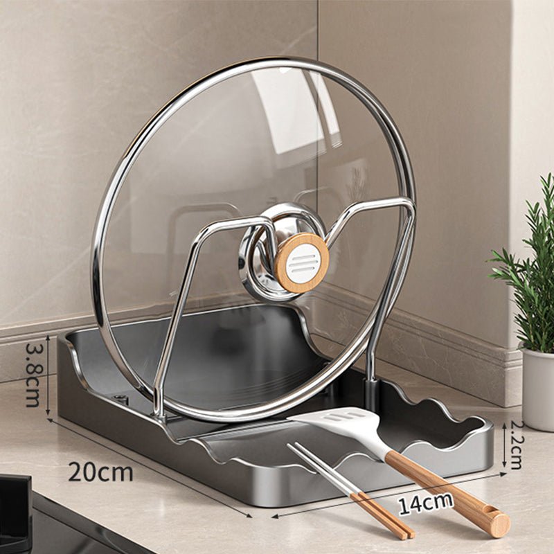 Multifunctional Pot Lid & Cutting Board Holder - Image 3