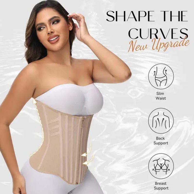 Curve-Enhancing Waist Trainer – Adjustable fit, breathable & slim. Perfect under outfits for a smooth silhouette.