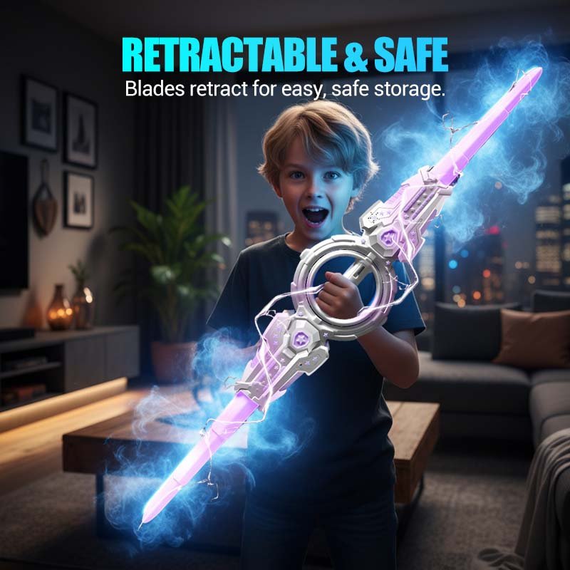 Rechargeable Sparking Lightsaber with Sound - Image 3