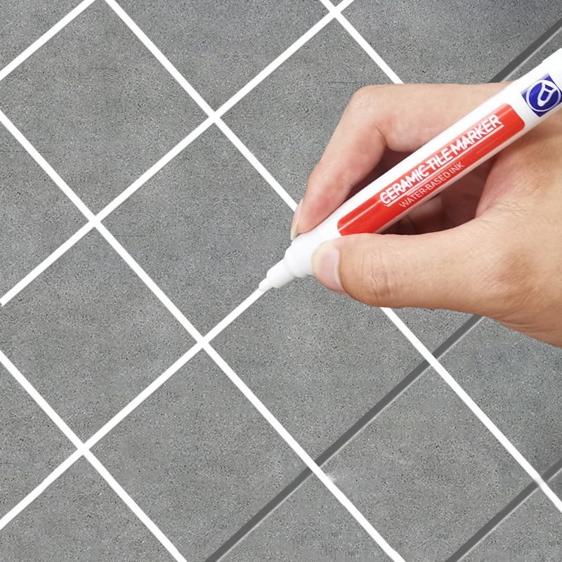Ceramic Tile Grout Pen – Mold-Resistant, Waterproof & Permanent Finish