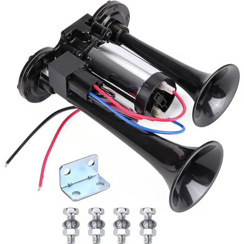 Train Air Horn 120dB – Fits Trucks, Cars & Boats | 12V/24V, Waterproof & Tool-Free Install