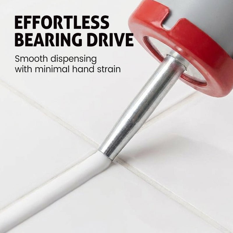 Value Bundle: Bearing Caulking Gun with Rotating Barrel + Caulking Scrapers