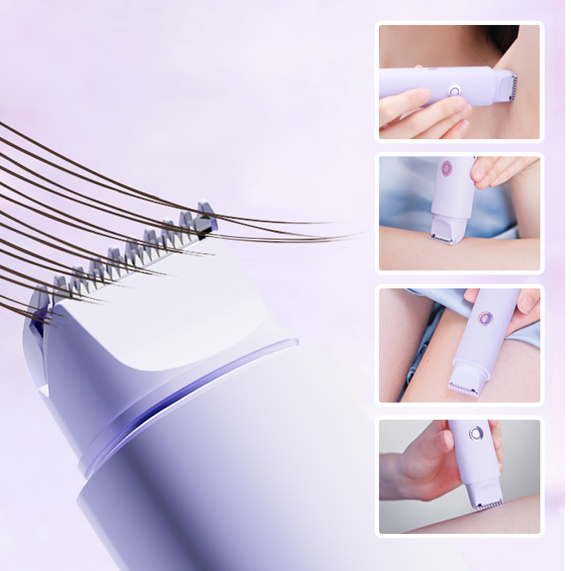 Electric Dual-Head Body Hair Trimmer – Waterproof, Hypoallergenic & Perfect for Sensitive Skin - Image 2