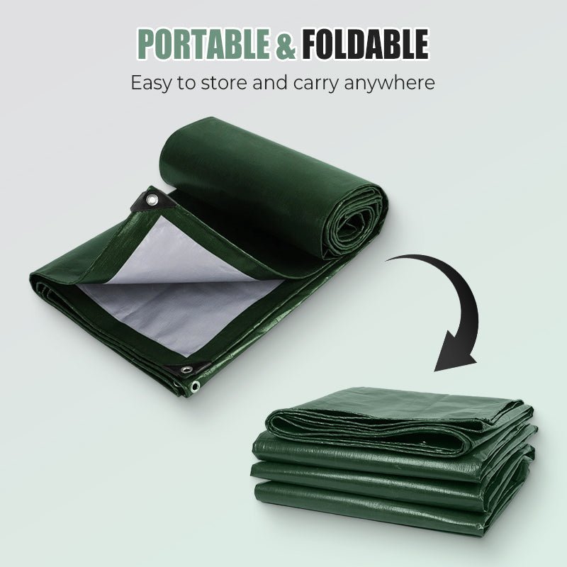Camping Plan Outdoor Waterproof UV Protection Canvas Fabric - Image 2