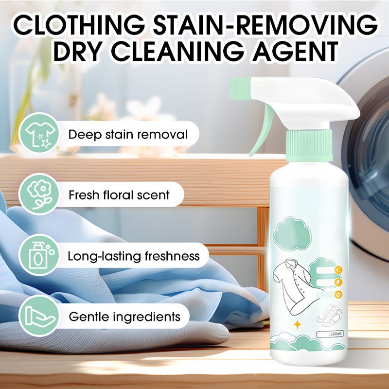 Emergency Stain Savior! Clothing Dry-Cleaning Agent – Treat Stains Instantly, Avoid the Trip.