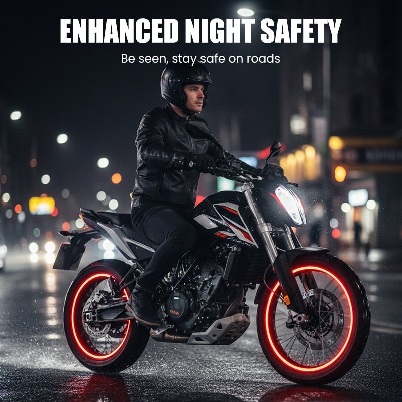New Year Sale Motorcycle Reflective Wheel Rim Stickers - Image 3