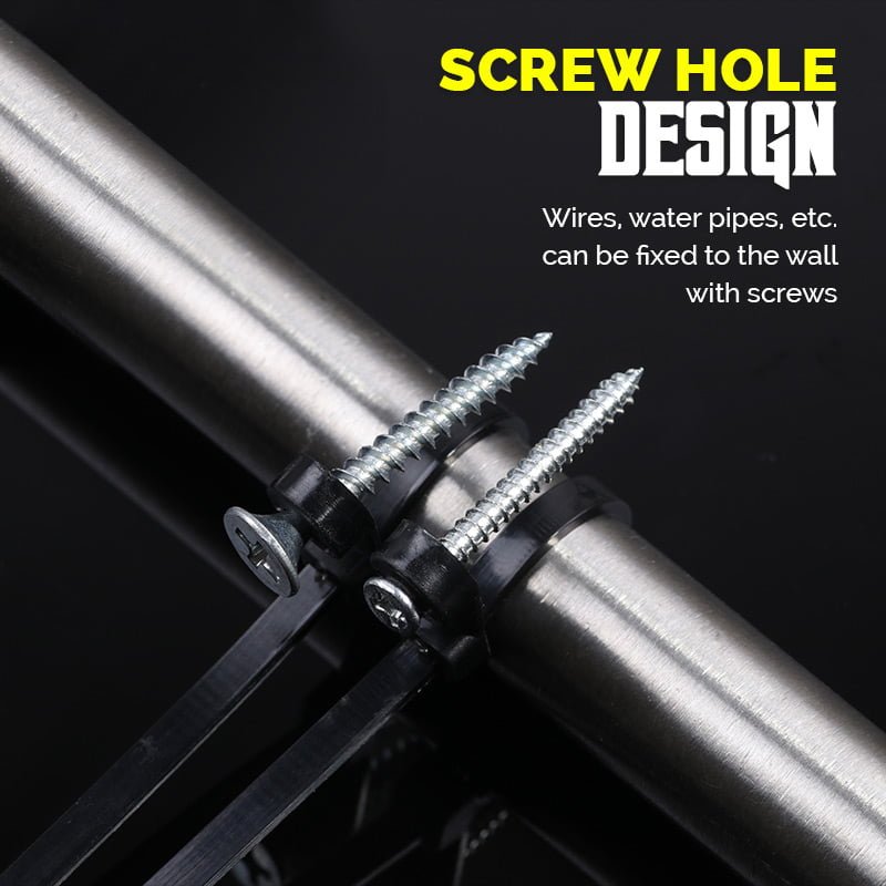 Buy More Save More Screw Hole Cable Ties