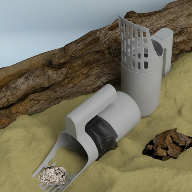 Self-Cleaning Litter Scoop with Waste Bin – Easy One-Handed Use 【Don‘t Miss Out】 - Image 3