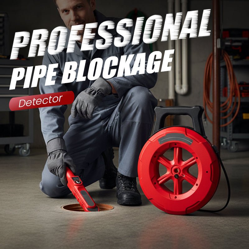 Pinpoint Blockage Depth | Advanced Pipe Inspection Camera | Clear Visuals 【Limited Offer】