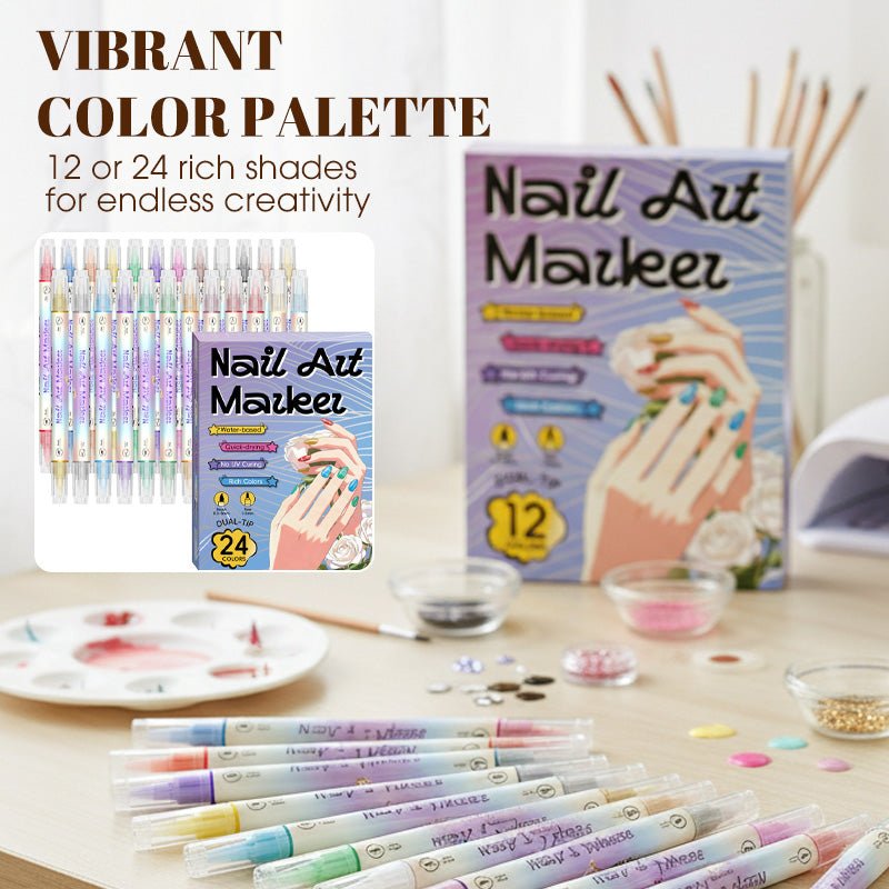 Dual‑Tip Nail Art Pens