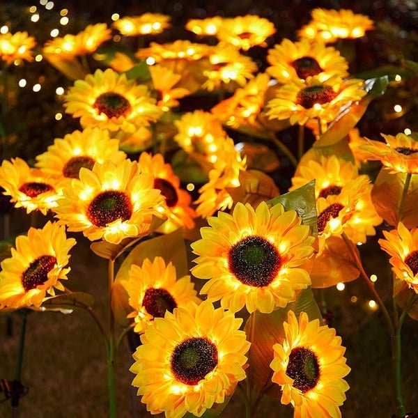 Realistic & Weatherproof | 2026 Hot Sale Solar Sunflower | IP65 Outdoor Decor - Image 3