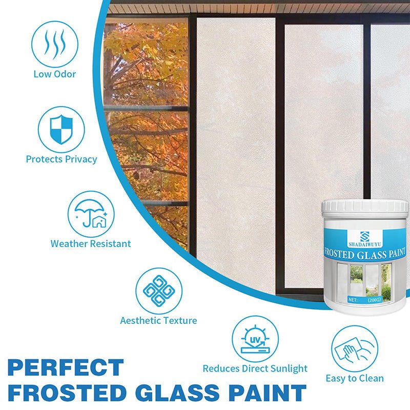 Frosted Glass Paint 2026 – Quick-Drying, Water-Resistant & Elegant Frosted Effect