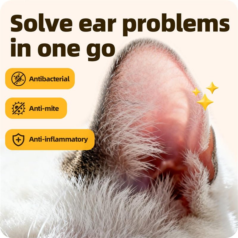 Gentle Pet Ear Drops for Itch Relief & Cleaning - Image 3