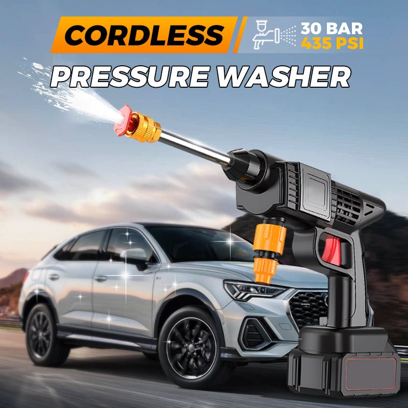 Multi-Function Portable Cordless High Pressure Washer – Powerful Jet, Rechargeable & Perfect for Car, Garden & Outdoor Cleaning