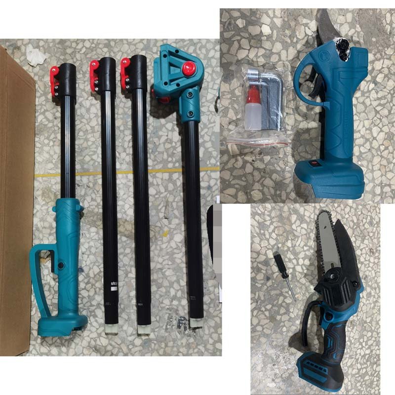 Spring into Savings: 2-in-1 Cordless Pole Saw & Hand Chain Saw | Safe Pruning Without a Ladder | 21V Cordless - Image 4