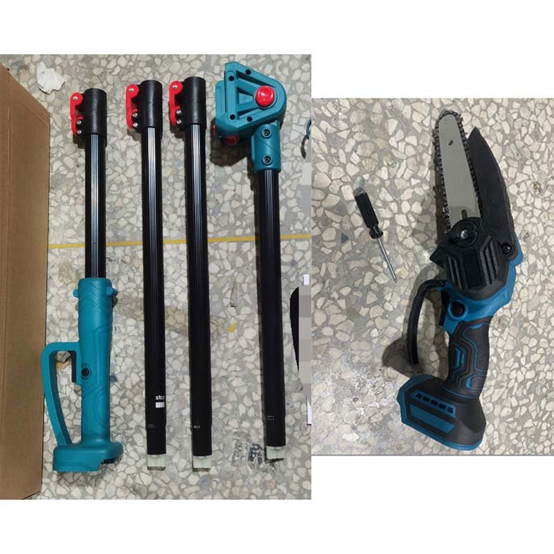Spring into Savings: 2-in-1 Cordless Pole Saw & Hand Chain Saw | Safe Pruning Without a Ladder | 21V Cordless - Image 2