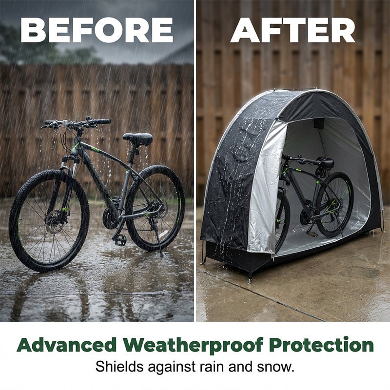 Multi-Purpose Portable Outdoor Storage Shed for Bikes - Image 3