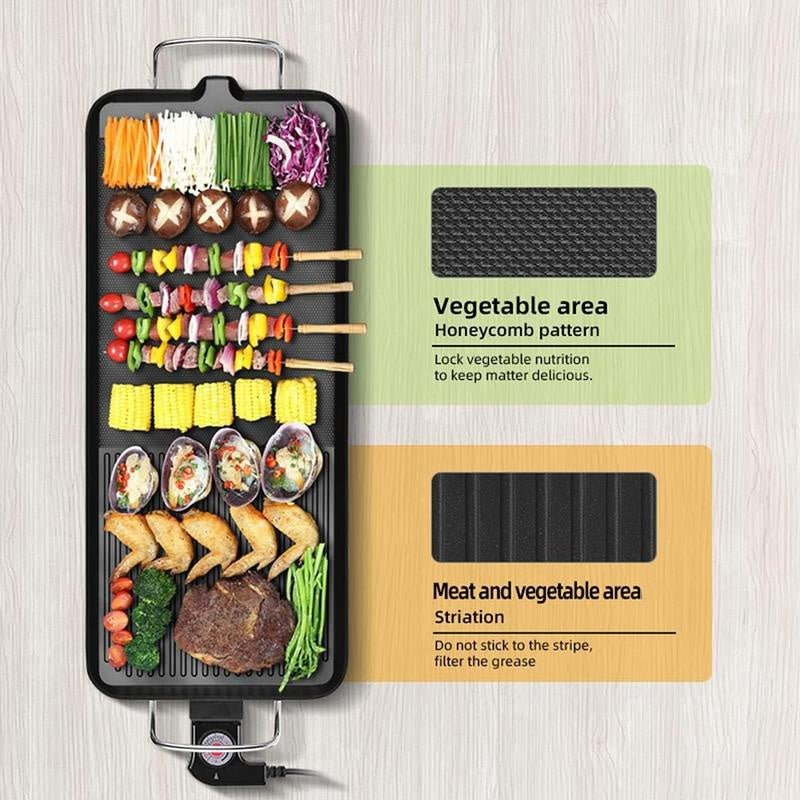Electric Griddle with Dual Cooking Zones - Image 3