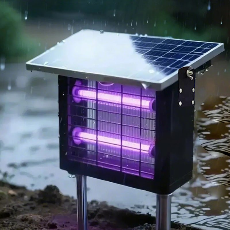3500V High Powered Solar Bug Zapper – Indoor & Outdoor, Waterproof & Chemical-Free for Effective Protection