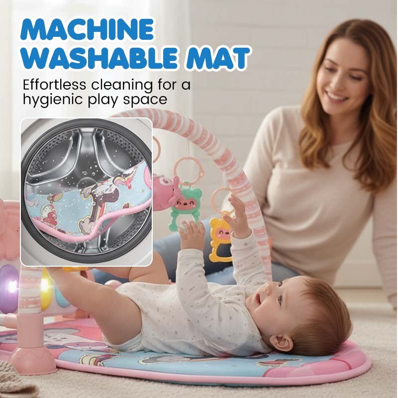 3-in-1 Baby Musical Piano Play Mat - Image 3
