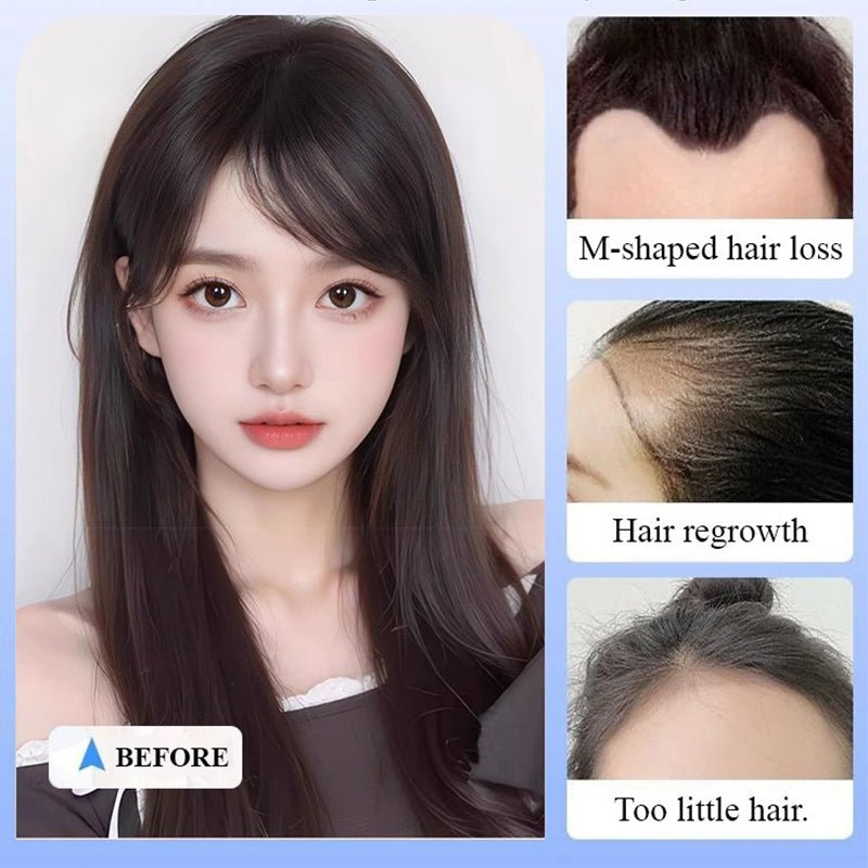Seamless Clip-on French Bangs Wig - Image 2