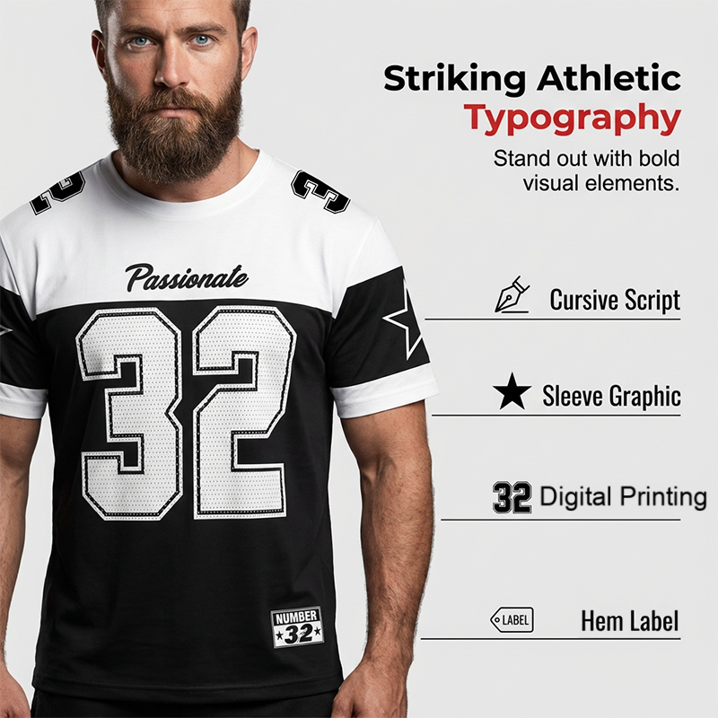 ONLY £10.99!! Men's Casual Graphic Print T-Shirt - Image 3