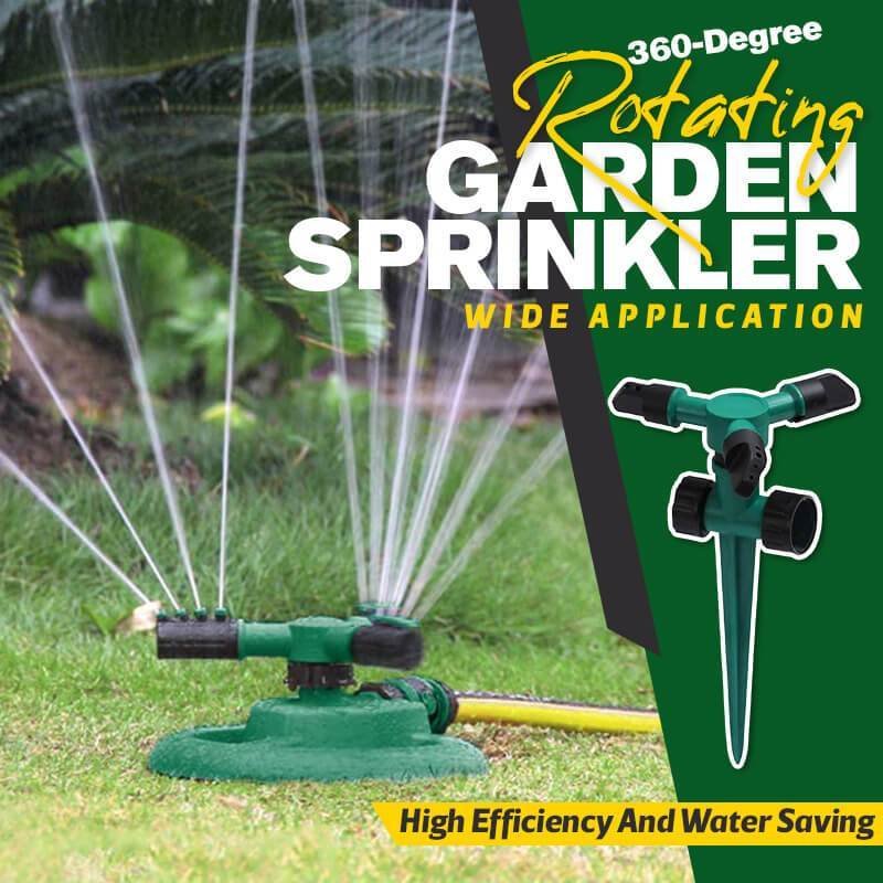Summer Limited time 360-Degree Rotating Garden Sprinkler