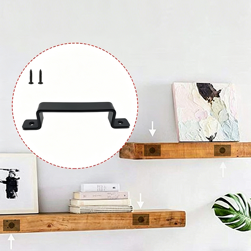 Two-in-one, rock-solid – cast iron door handles & railing reinforcement clamps
