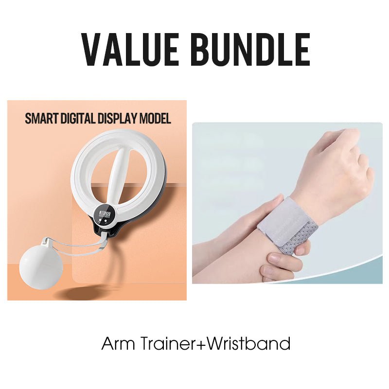 360° Hand Crank Arm & Forearm Trainer with Smart Counter - Image 2