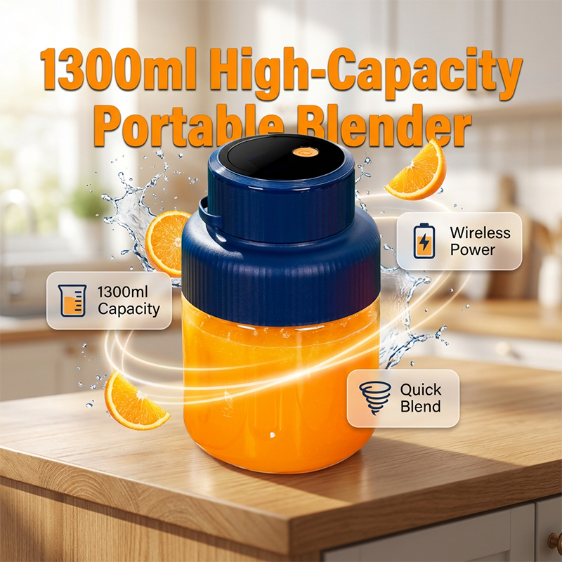 Warm Winter Sale 1300ml High-Capacity Portable Blender