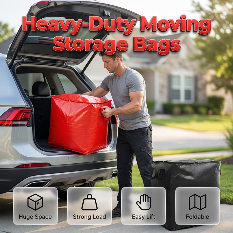 Collapsible Storage & Moving Bag – Heavy-Duty, Large Capacity & Perfect for Organising, House Moves & Travel