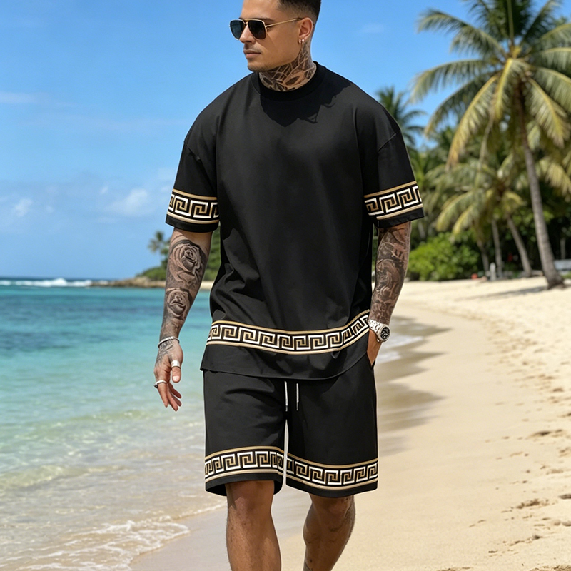 Short Sleeve & Shorts Set