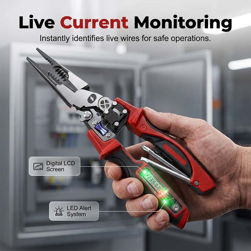 Multifunctional Digital Electrician's Pliers - Image 2