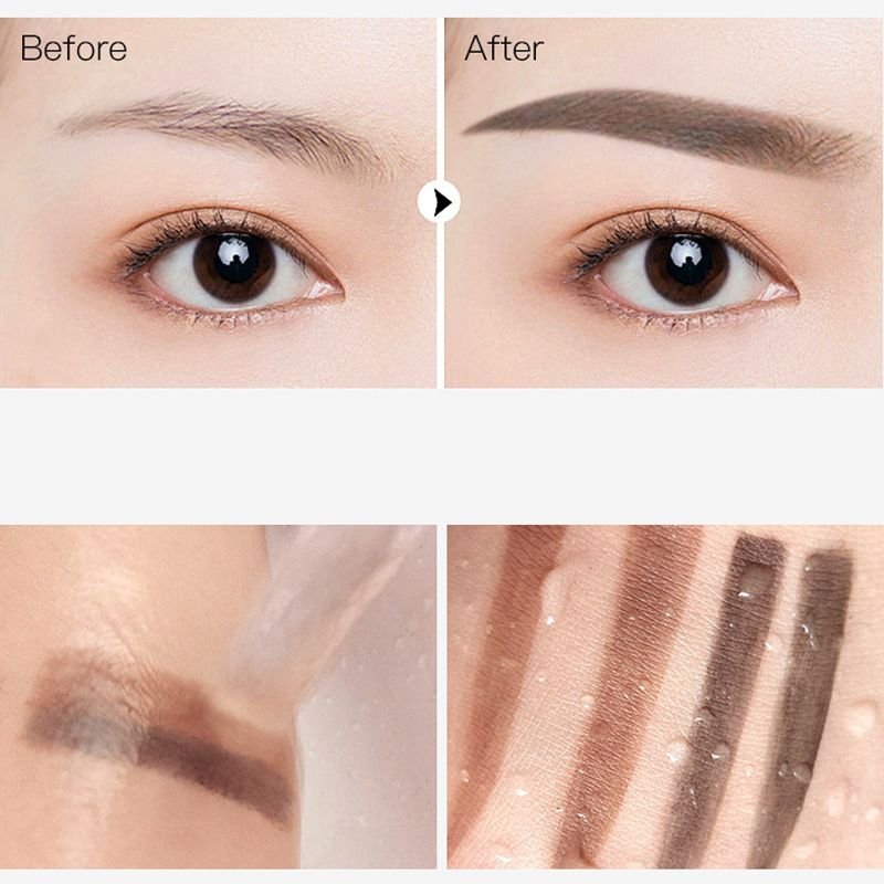 Instant Adjustable Eyebrow Stamp – Two‐color brow powder, waterproof & smudge‐proof. Natural, full brows in seconds - Image 3