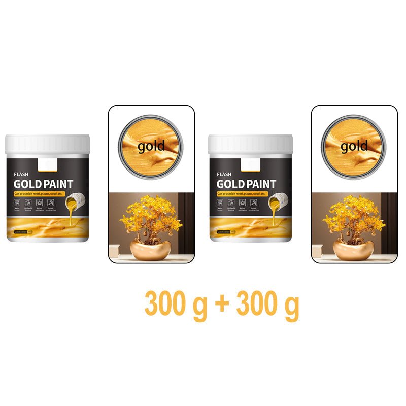 Multipurpose Water-Based Flash Gold Paint - Image 5