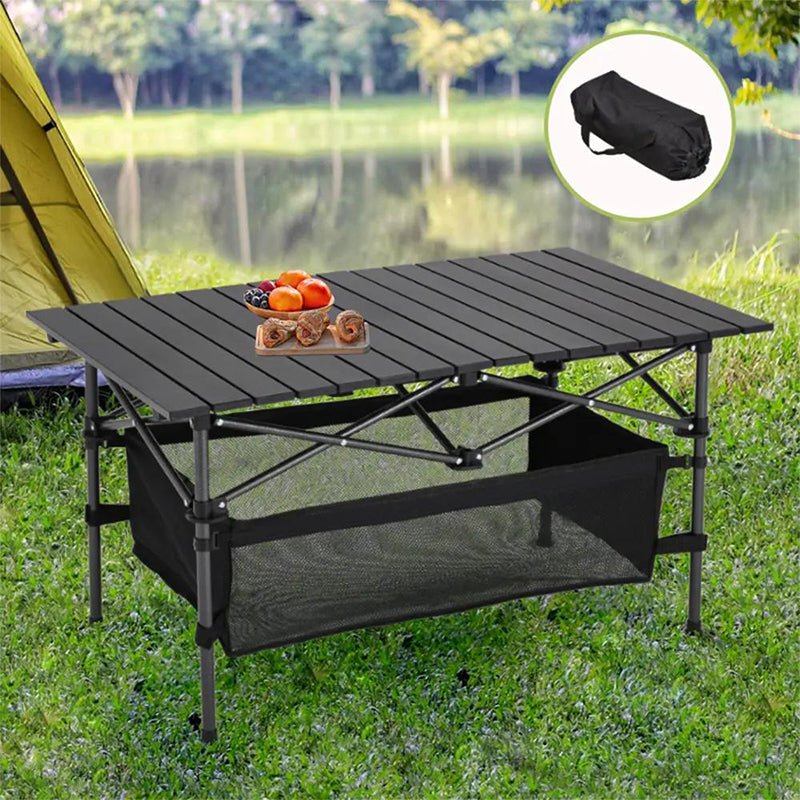 Summer camping ! Portable Folding Camping Table with Storage Bag