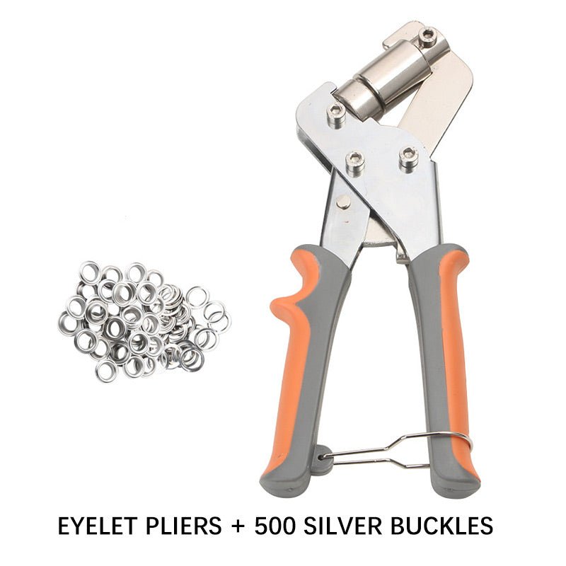 Eyelet Pliers for Tarpaulins ā Heavy-duty, rust-resistant & easy to use ā ideal for tarps, canvas, banners or DIY projects ā includes extra eyelets - Image 5