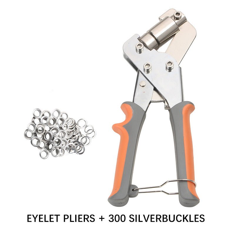 Eyelet Pliers for Tarpaulins ā Heavy-duty, rust-resistant & easy to use ā ideal for tarps, canvas, banners or DIY projects ā includes extra eyelets - Image 4